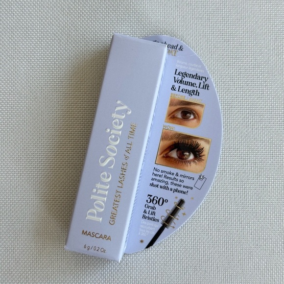 NWT Polite Society Greatest Lashes of All Time Mascara - Picture 2 of 2
